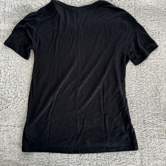 John Varvatos Black Short Sleeve Tee Contemporary Cut - Picture 4 of 4